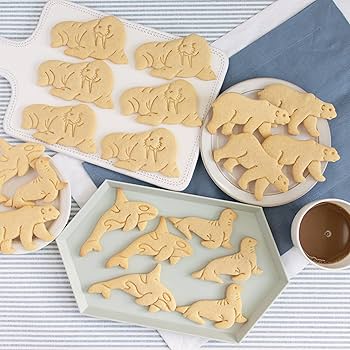 Amazon | BAKERLOGY 北極動物 クッキー型 4点セット(セイウチ・シャチ Amazon | BAKERLOGY 北極動物 クッキー型 4点セット(セイウチ・シャチ