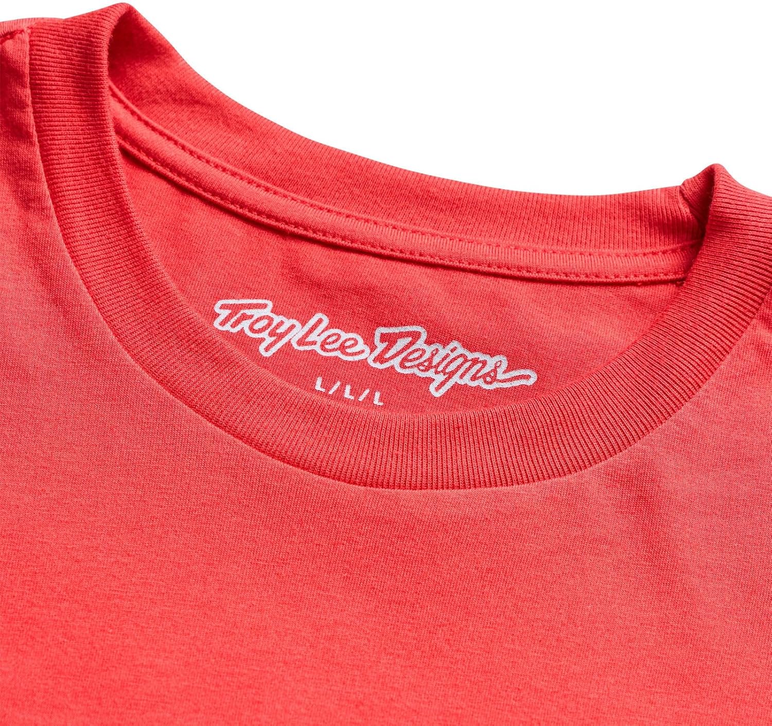 Troy Lee Designs Short Sleeve Tee, Deuces Scarlet, Medium