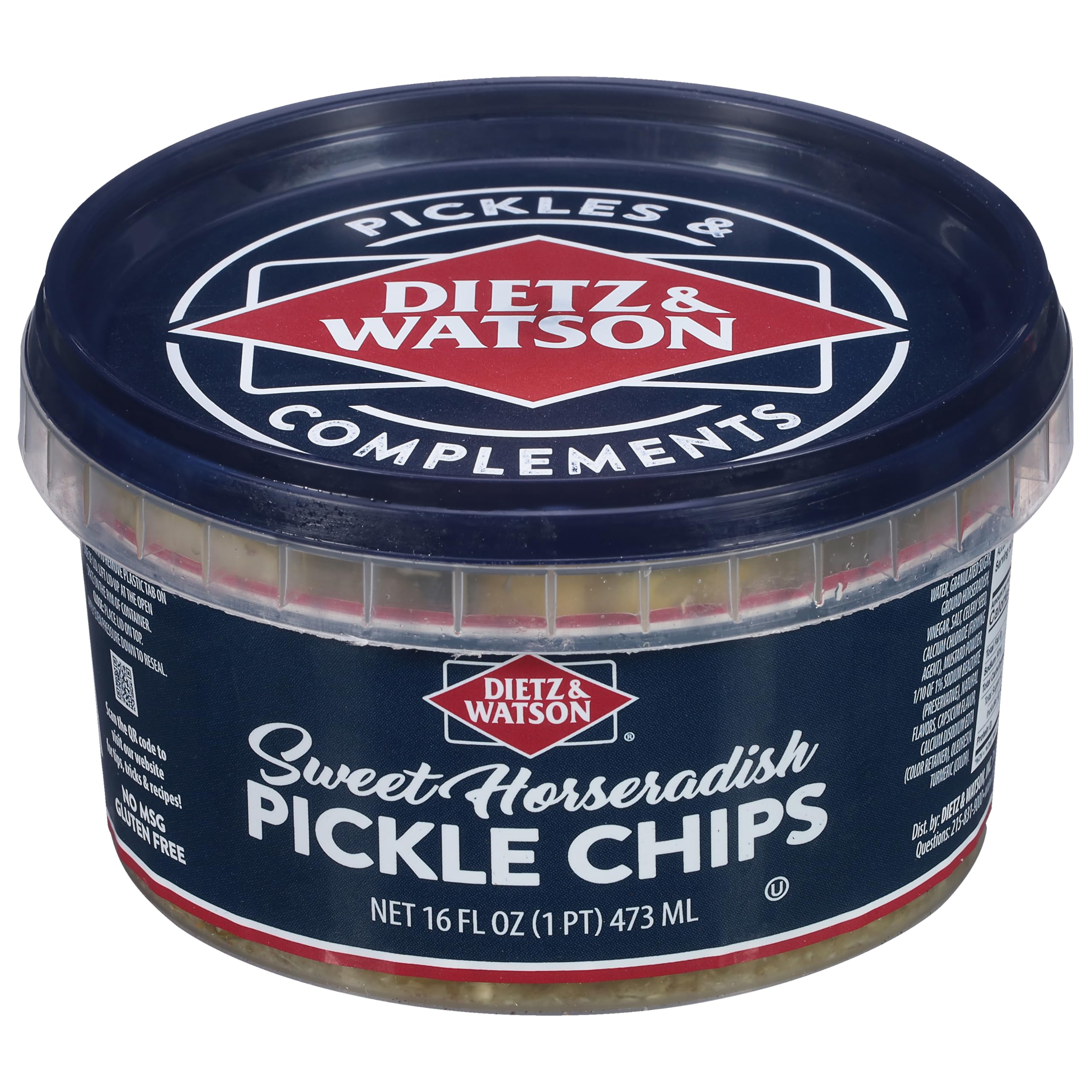 Dietz & Watson Sweet Horseradish Pickles, 16 oz