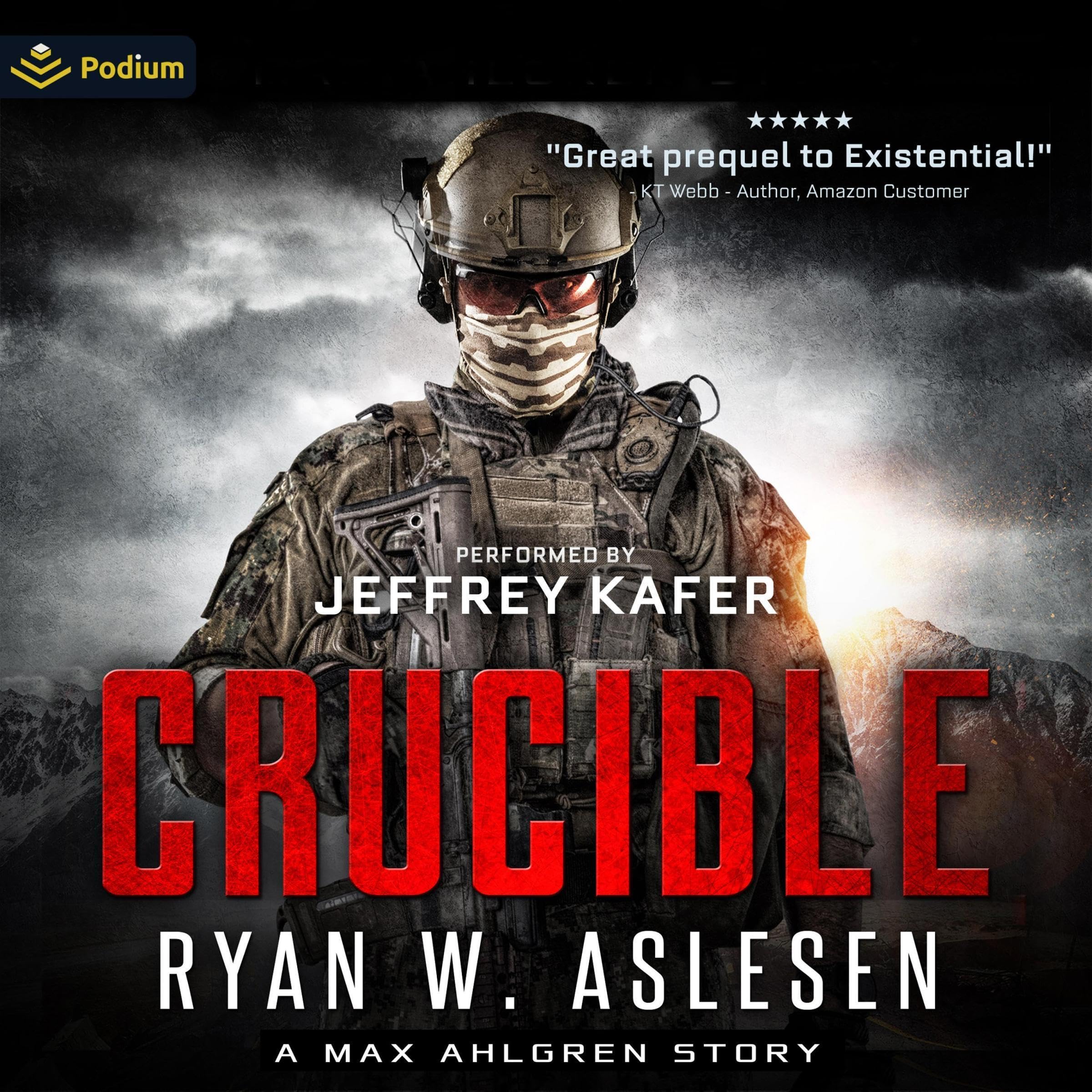 Cover art for Crucible: A Max Ahlgren Story