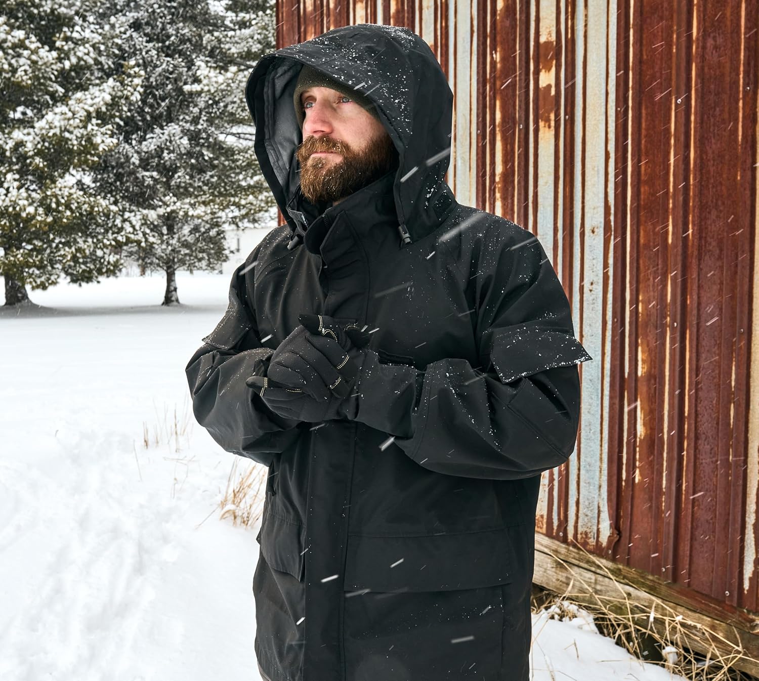 Propper Men’s Gen II ECWCS Waterproof Parka – Military-Style, Cold Weather, Tactical Duty - Image 2