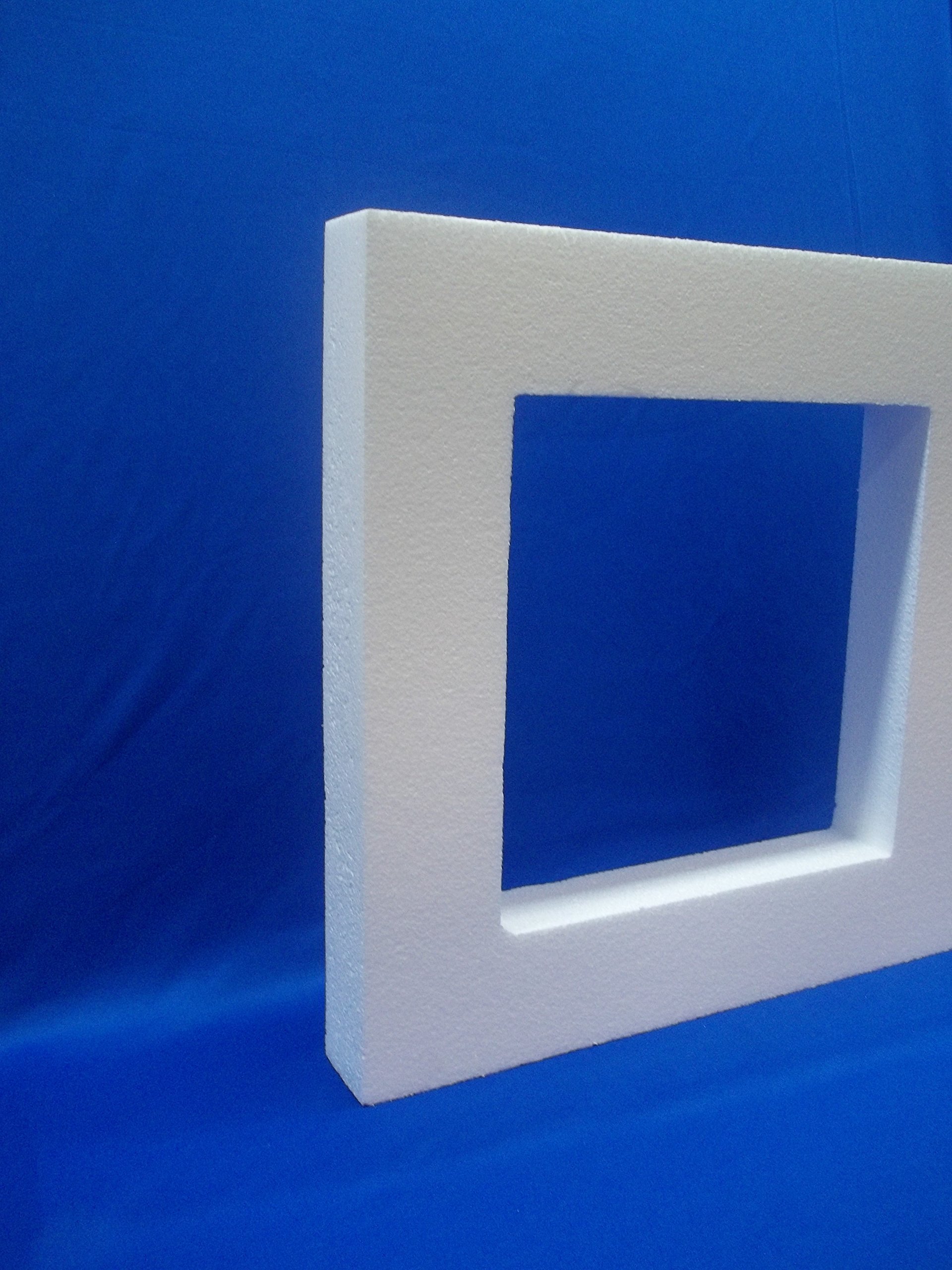 Styrofoam EPS Polystyrene Square Wreath 14