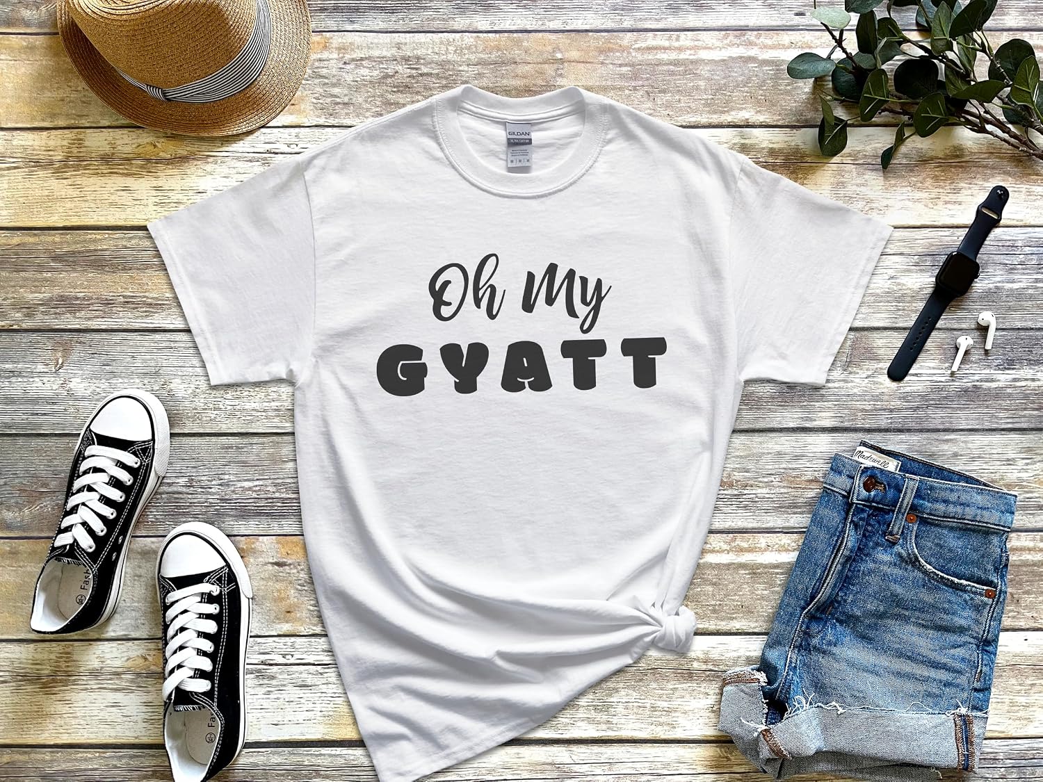 Oh My Gyatt | Gen Z Pop Culture T-Shirt T-Shirt