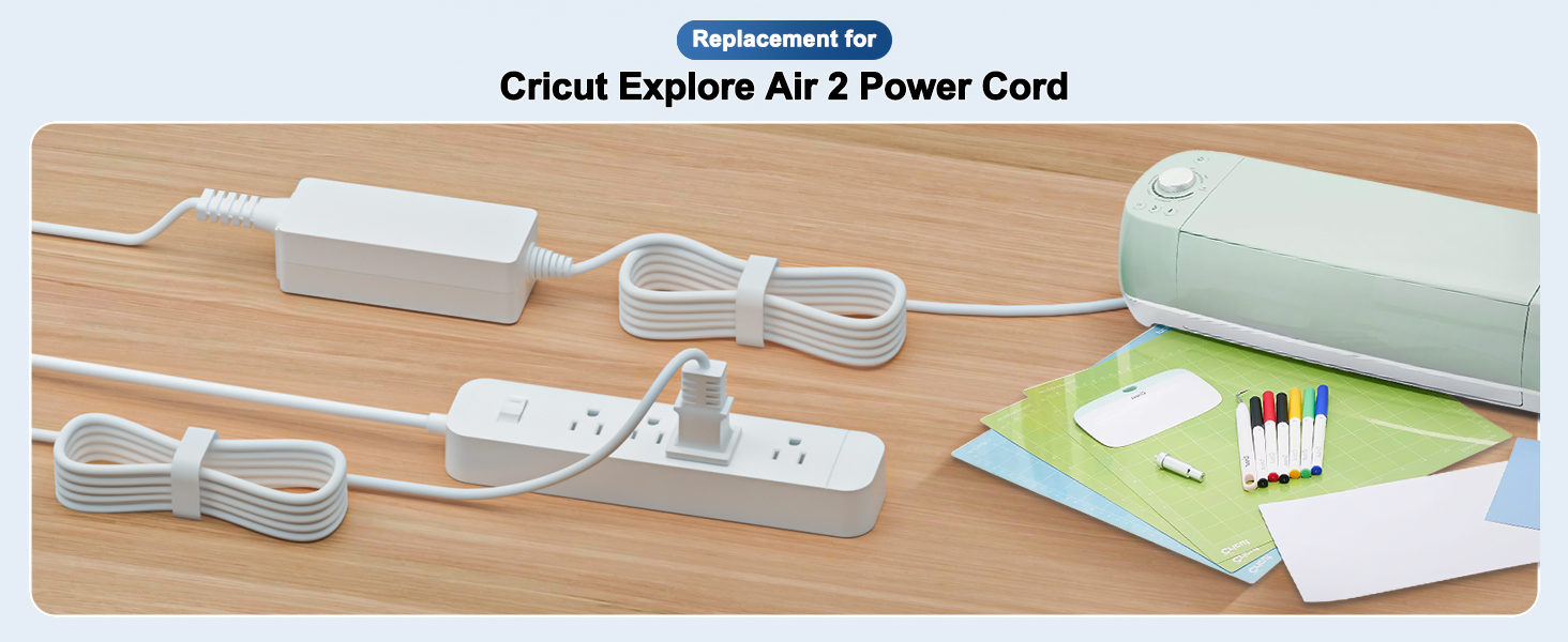 Amazon.com: Power Cord for Cricut Explore air 2, Expression 2