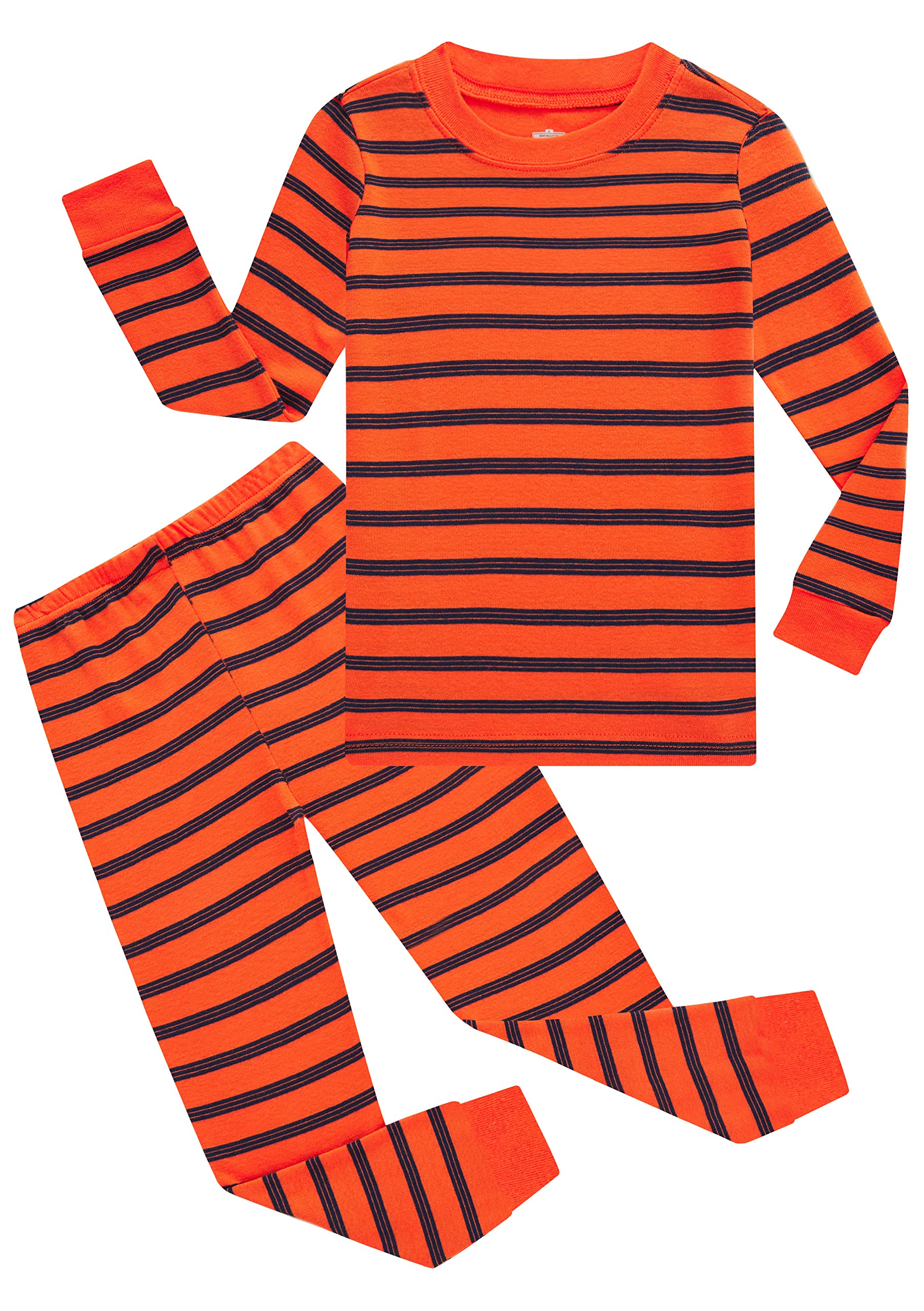 Family Feeling Little Big Boy Pajamas Sets 100% Cotton Pjs Kids Jammies