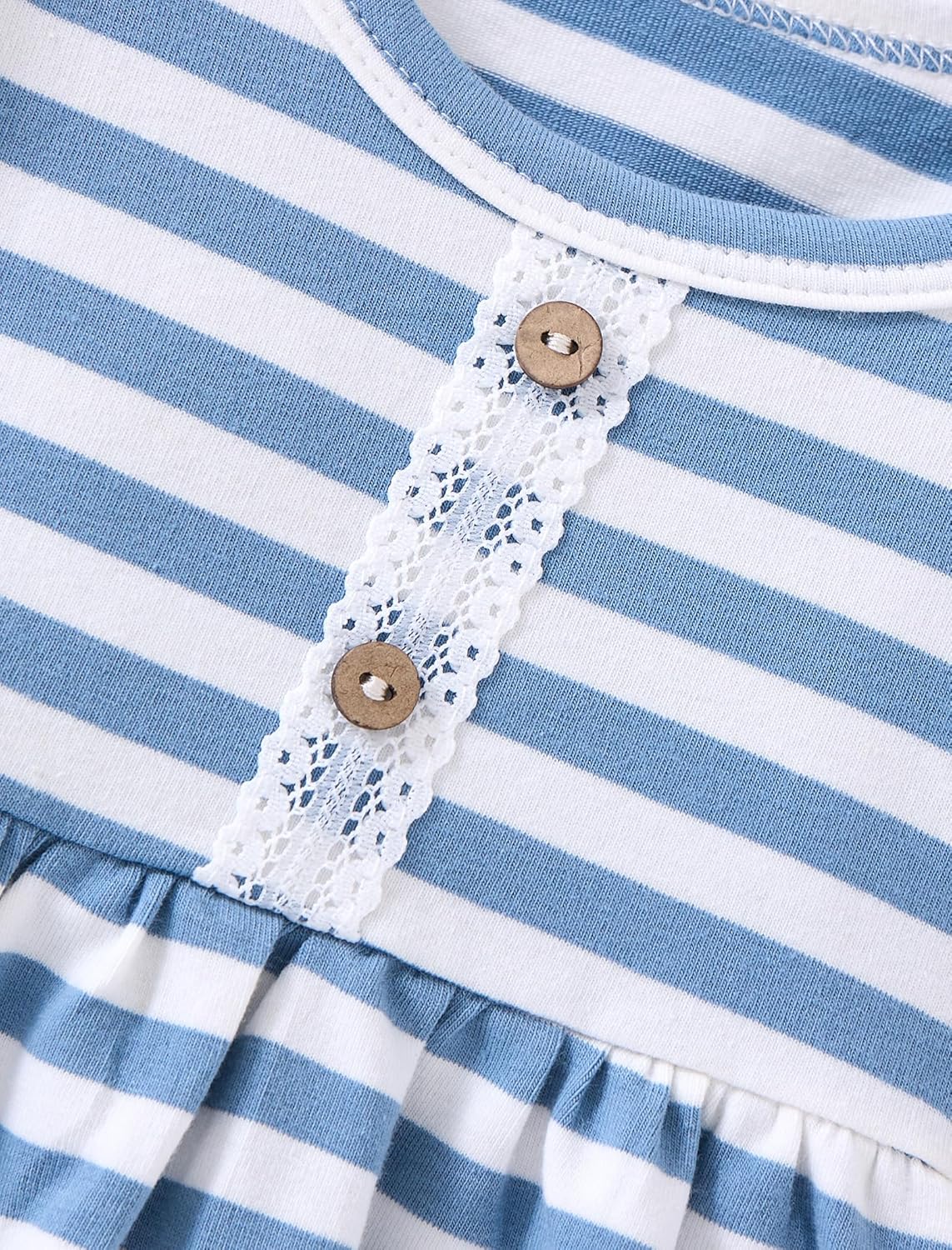 Baby Girl Clothes Toddler Girl Fall Outfit Long Sleeve Ruffle Shirt Cute Pant Clothing Sets - Image 5