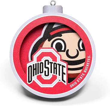 YouTheFan NCAA 3D Logo Series Ornament