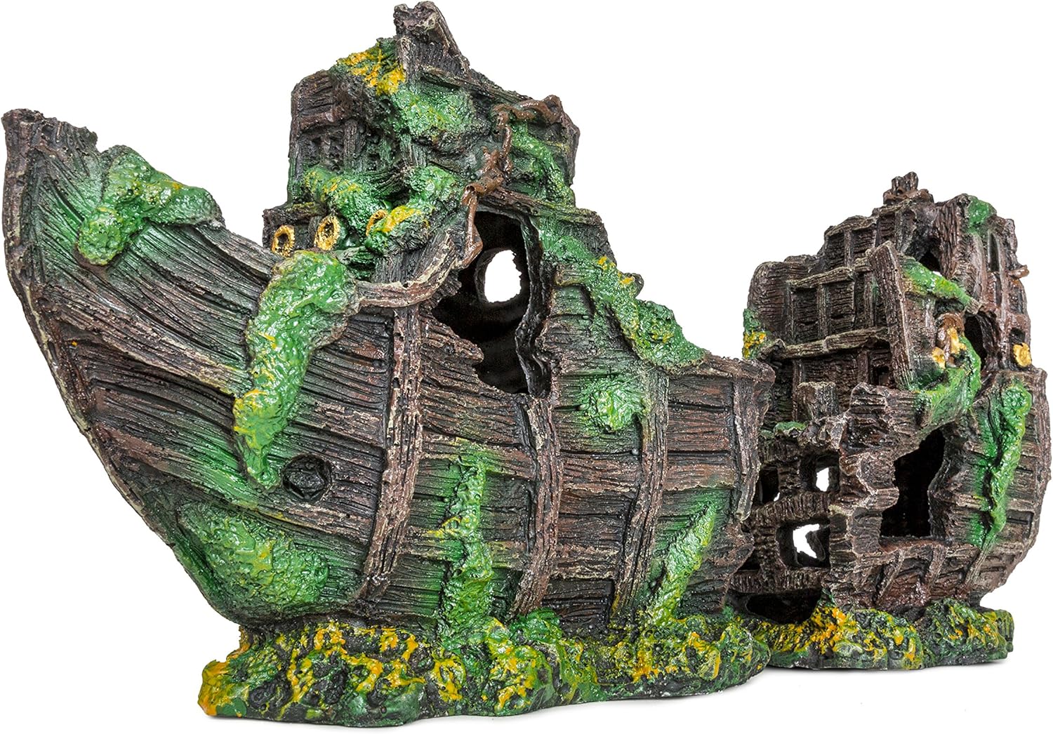 Extra Large Aquarium Ornamental Ship For Fish Tanks Of 33