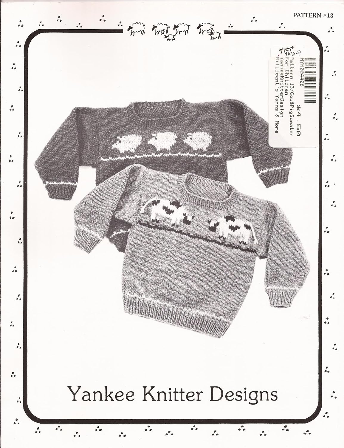 cow jumper knitting pattern