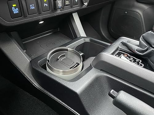 Miniatura 8 de Z PRECISION Portavasos de gran tamaño para Toyota Tacoma de 3 generación (2016-2023)  Reemplazo de portavasos de plástico moldeado para Tacoma