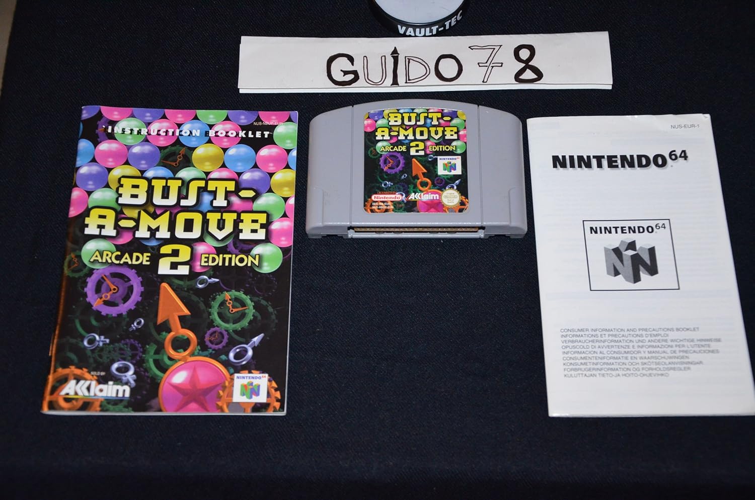 Bust-a-Move 2: Arcade Edition [Nintendo 64, N64 Cartridge]