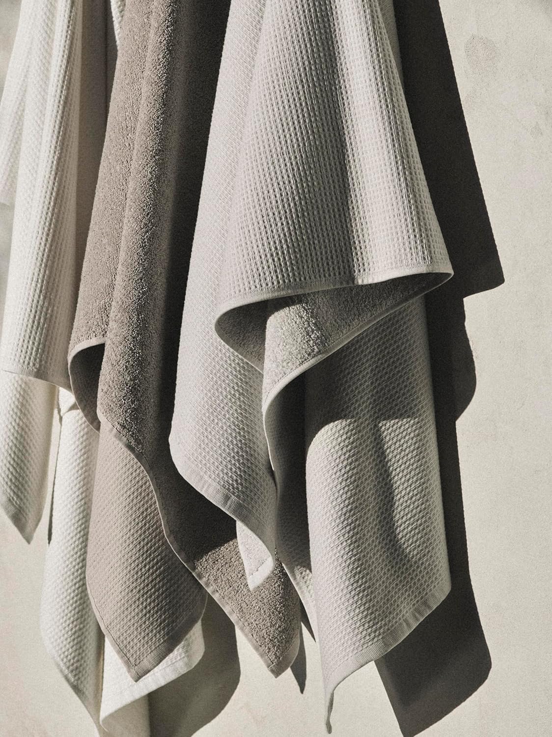 Calvin Klein - Bath Towels, Super Soft & Absorbent Cotton Towels, Zero Twist Construction, Brand Locker Loop for Easy Hanging (Eternity Solid Wheat Beige, 3 Piece) - Image 10