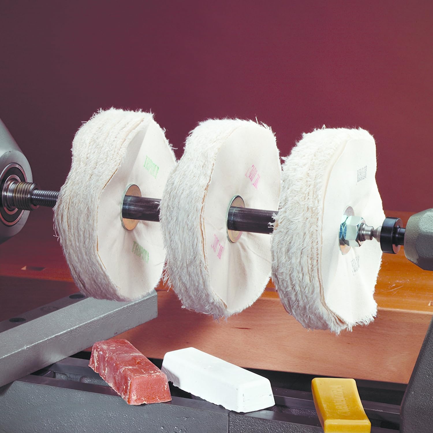 Review Discount Beall 3-On Lathe Buffing Mandrel