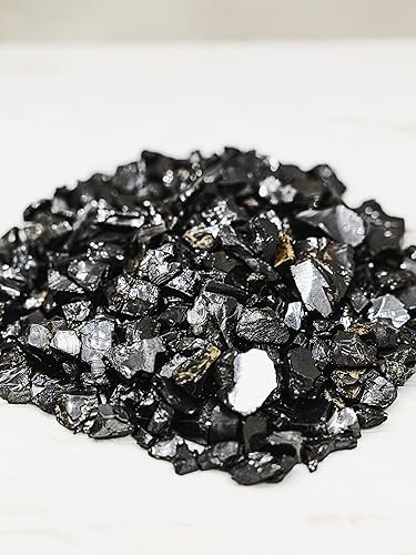 Miniatura 8 de Shungite Club Elite Shungite Stone para purificación de agua, piedra natural para agua de shungita, cristales curativos, filtro de agua mineral