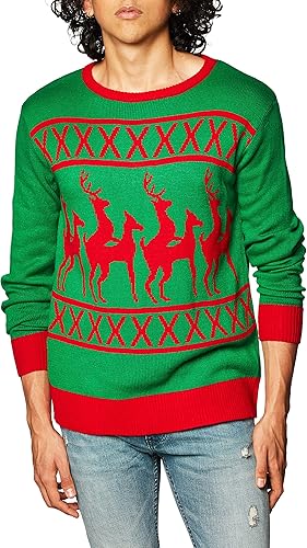 Miniatura 2 de Forum Novelties - suéter de navidad, para adultos, XL, VerdeRojo