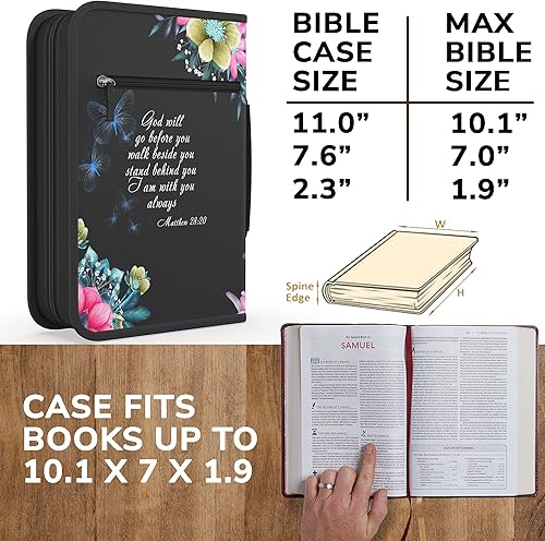 Miniatura 5 de Juego de 2 bolsas de Biblia para hombres y mujeres de DEHITE