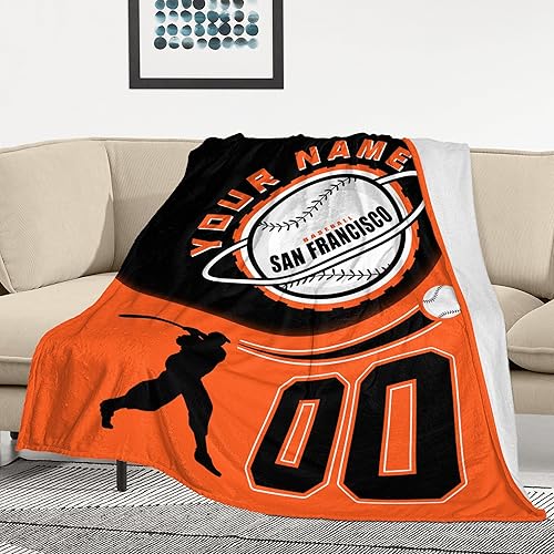 Miniatura 9 de Manta personalizada con nombre de Los Ángeles, para hombres, mujeres, niños, regalos para fanáticos, 30 x 40 pulgadas, 40 x 50 pulgadas, 50 x 60