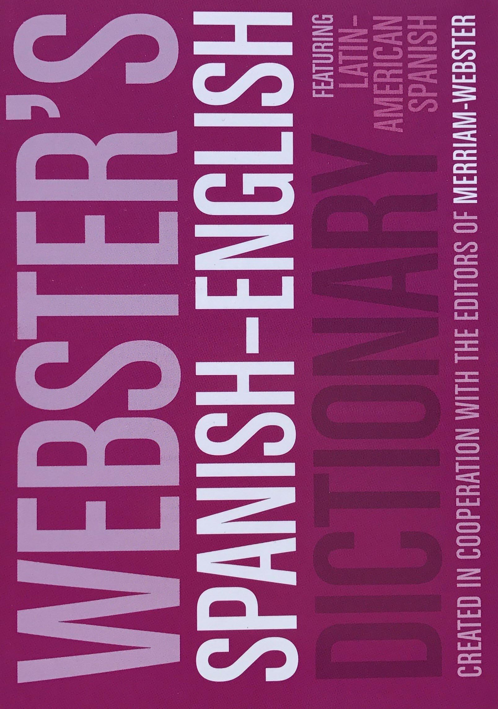 Webster's Spanish-English Dictionary (Paperback 2018)