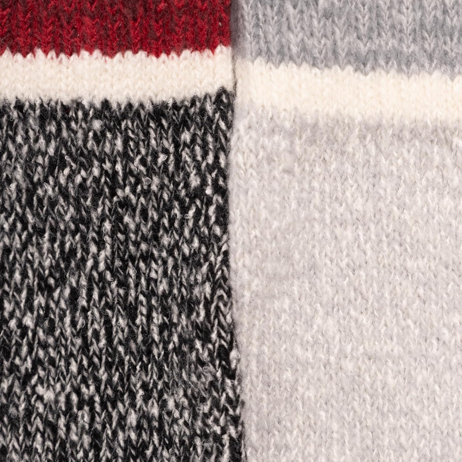 MUK LUKS Women's Dream Step Cozy Crew Sock 2 Pack, Multi, OS - Image 2