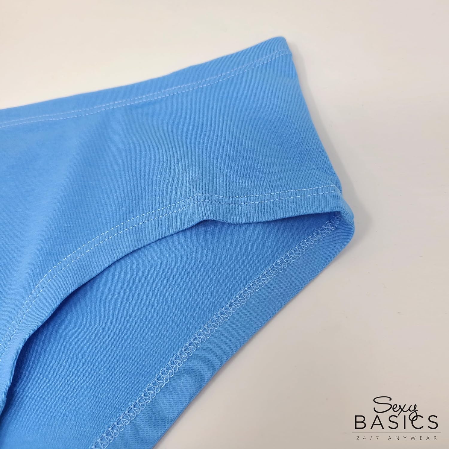 Sexy Basics Women's Hipster Underwear | Cotton Spandex Stretch Flexible Fit Ultra Soft Panties | Multi Packs - Image 6