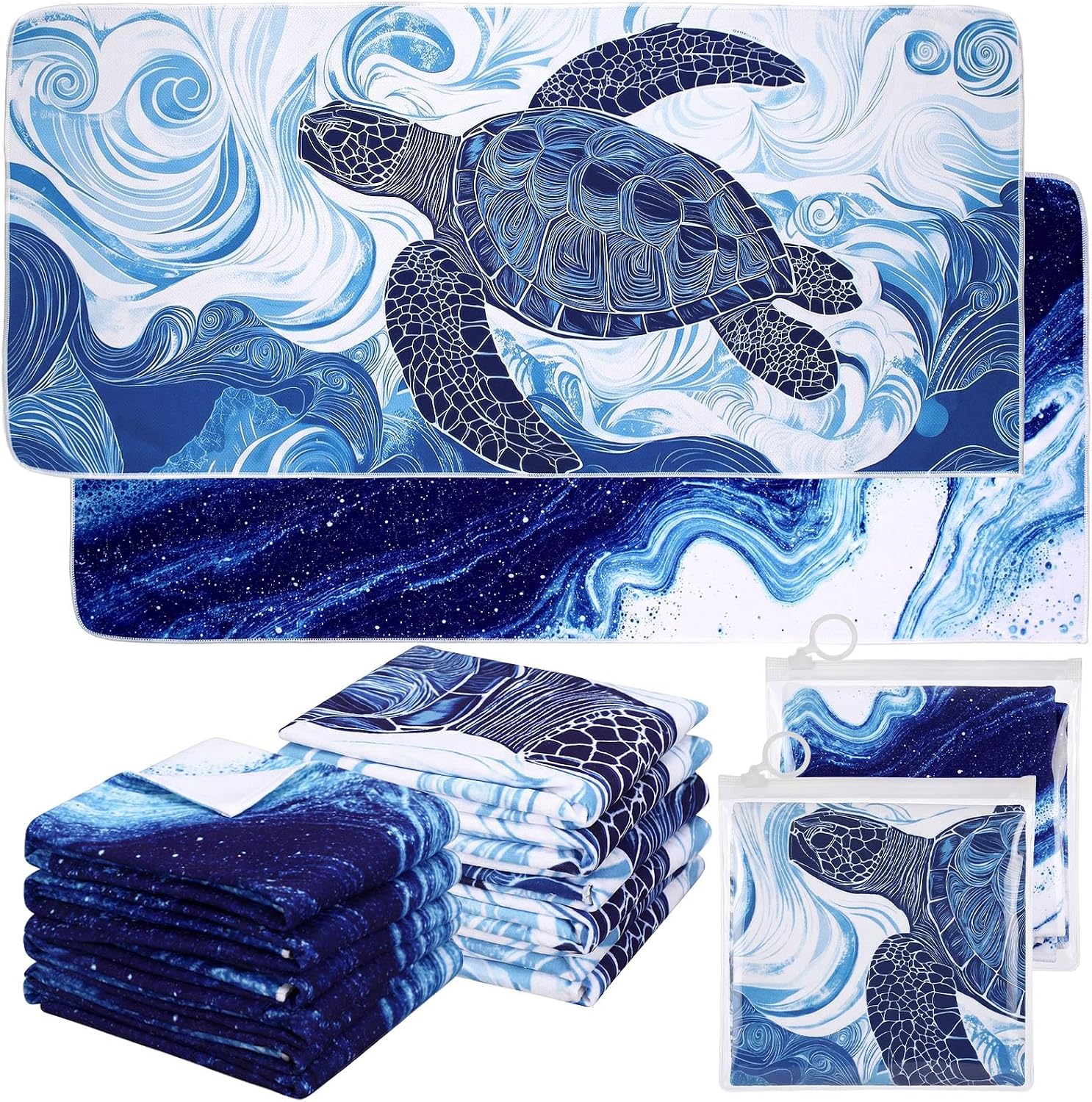 Mindsoft 12 Pcs Football Game Day Accessories Football Cooling Towels Ball Team Gift Microfiber Breathable Chilly Towel 35"x15" Sports Soft Ice Towel for Coach Training