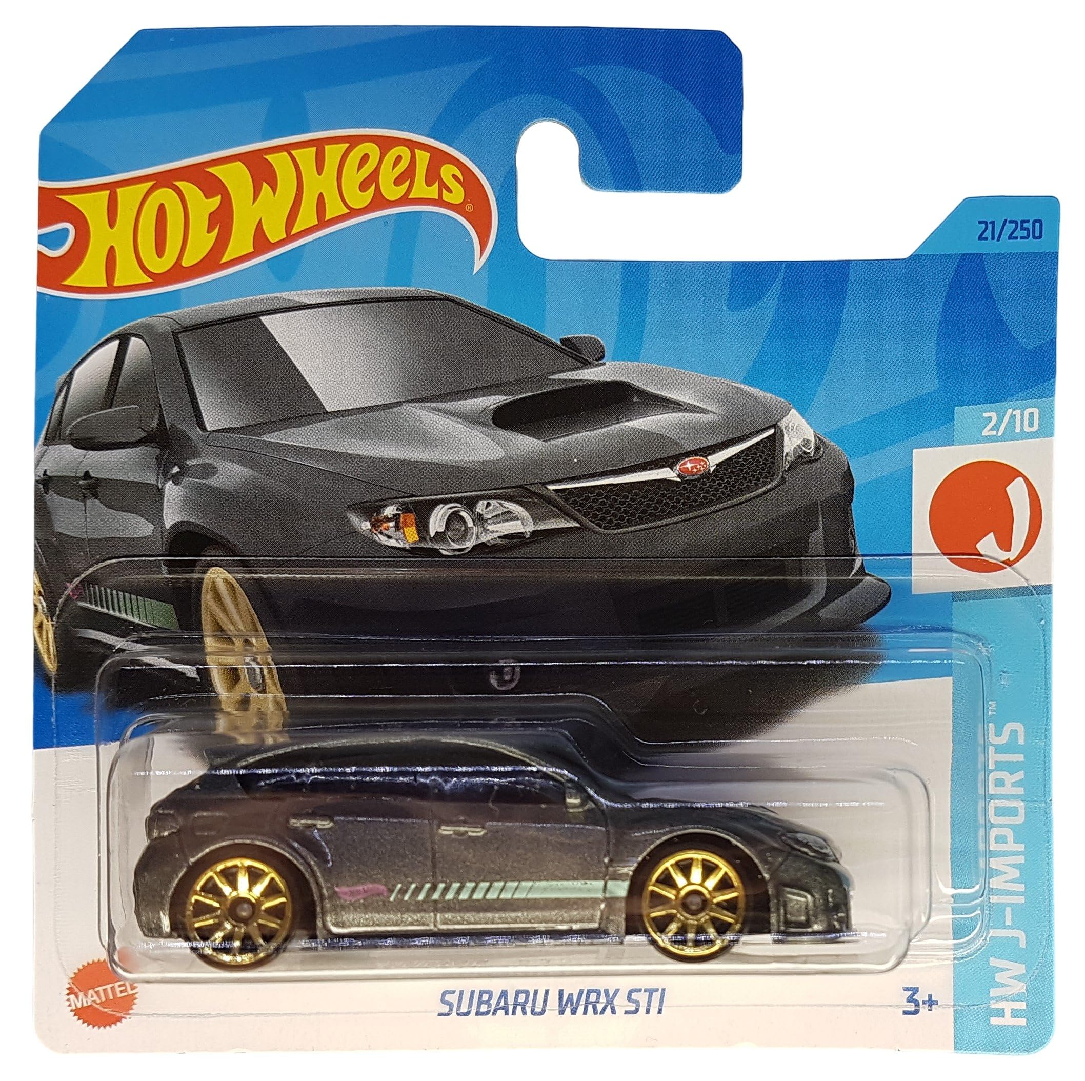 Hot Wheels - Subaru WXR STI - HW J-Imports 2/10 - HKK63 - Short