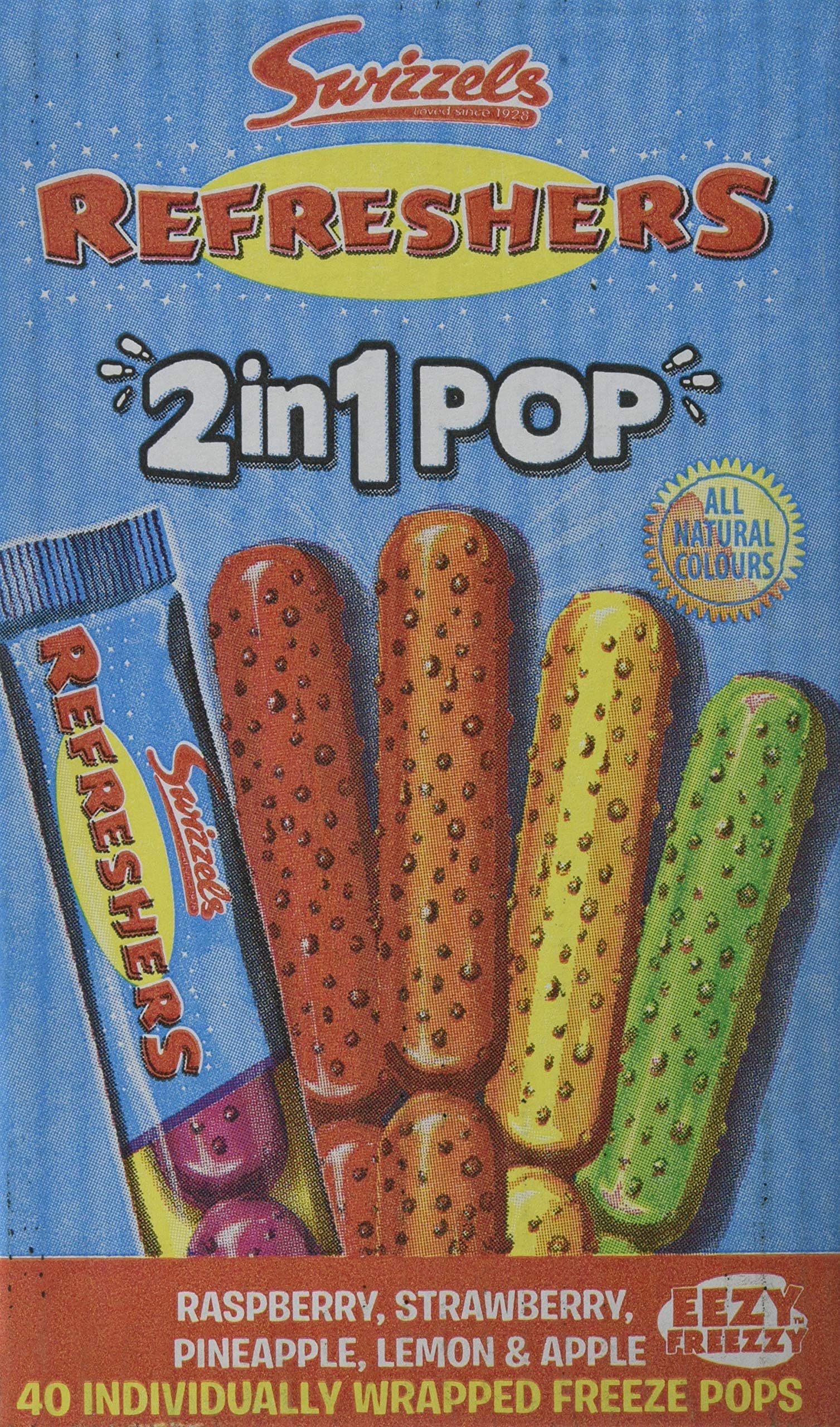 Eezy Freezzy Refreshers 2-in-1 Freeze Pop 40pk