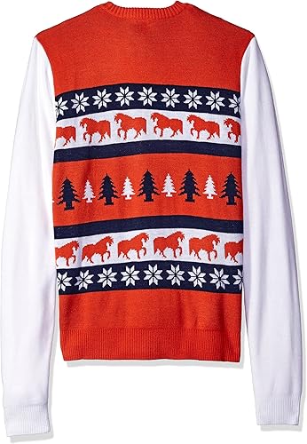 Vista 16 de Forever Collectibles Indianapolis Colts One Too Many Ugly Sweater 2-Marca de palabras