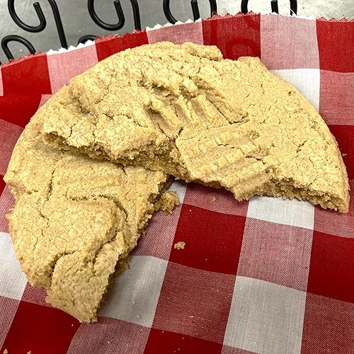 Miniatura 8 de Positivamente galleta de mantequilla de maní! 3 galletas caseras grandes de 5 pulgadas