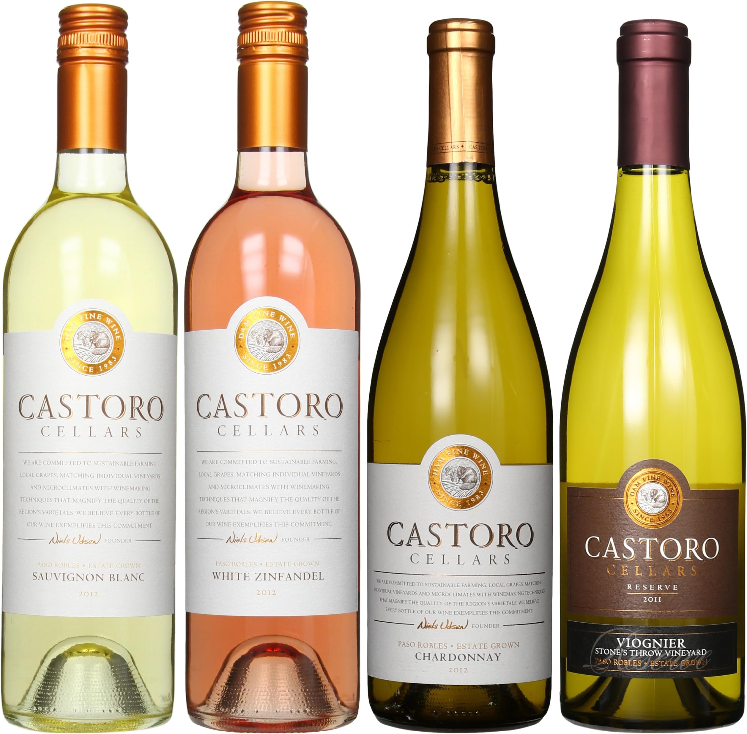 Castoro Cellars Central Coast Blushing White Wines Mixed Pack, 3 x 750 mL