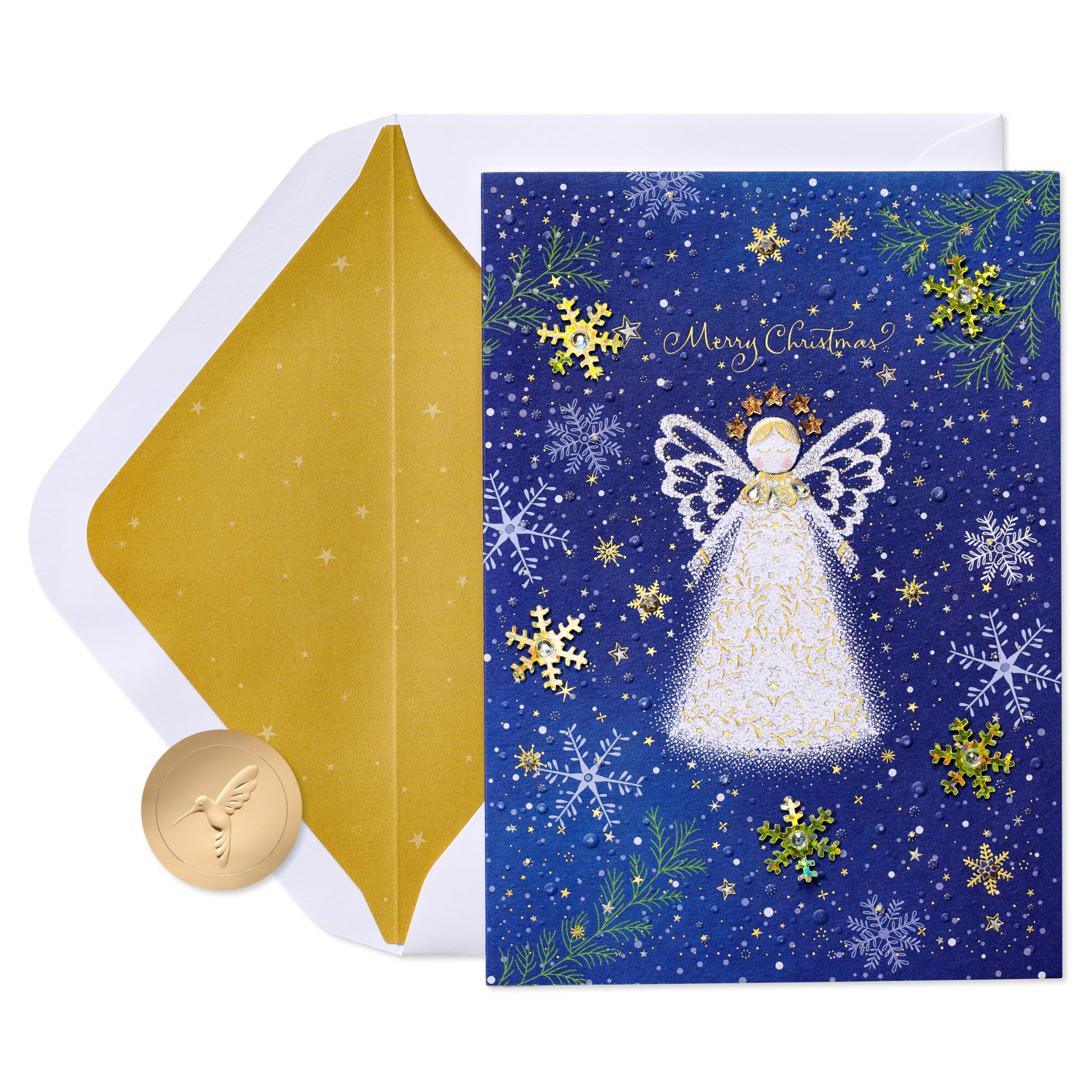 PapyrusReligious Christmas Card - Designed by Turnowsky (Abundance of Blessings)