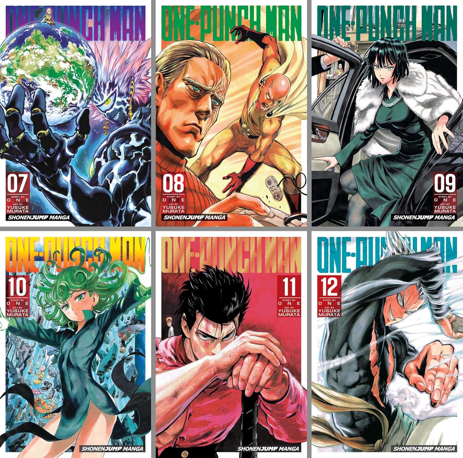 One-Punch Man Series (Vol. 1-32) Manga Set, by ONE (32 Books)