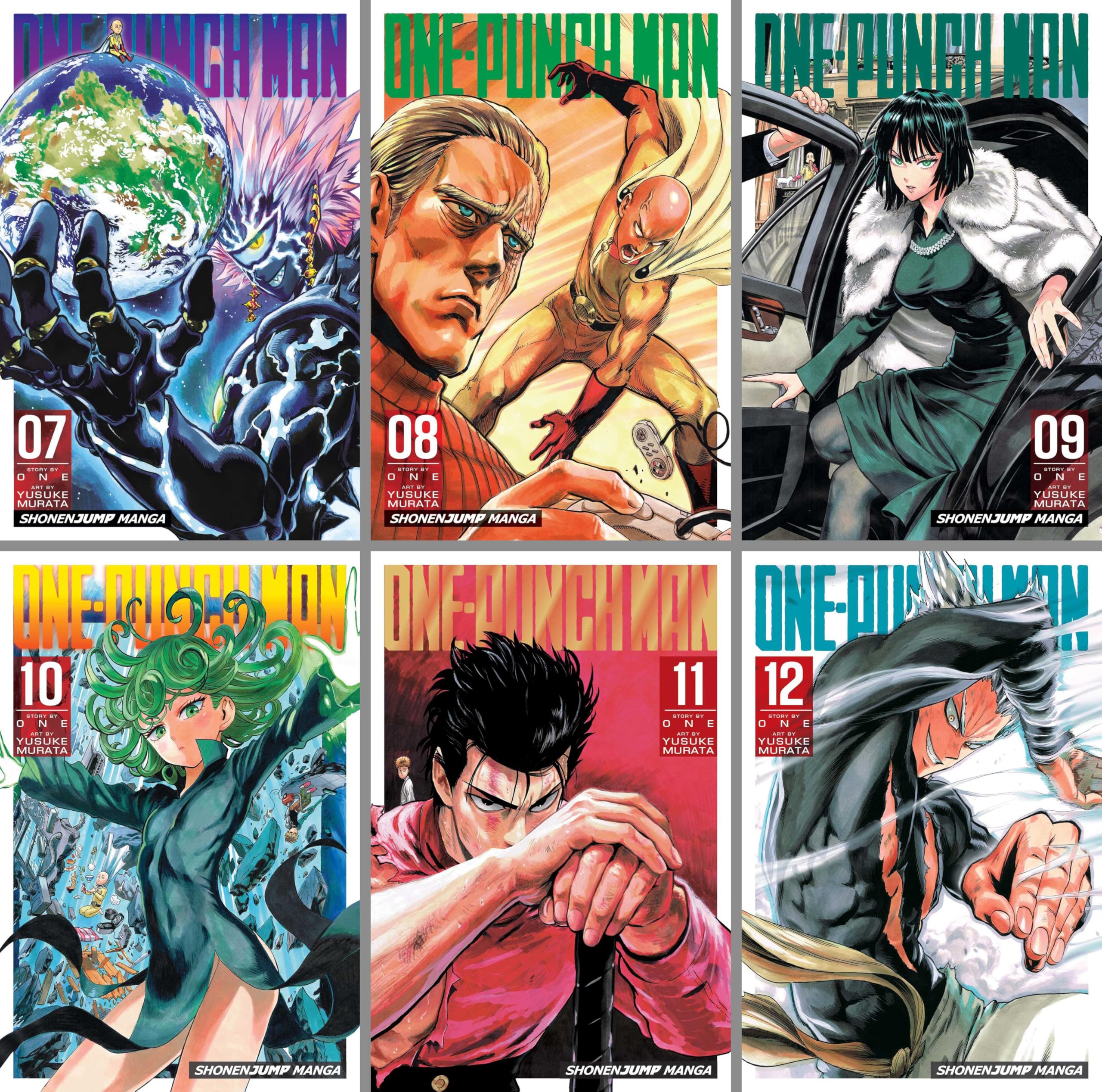 One-Punch Man Series (Vol. 1-32) Manga Set, by ONE (32 Books)