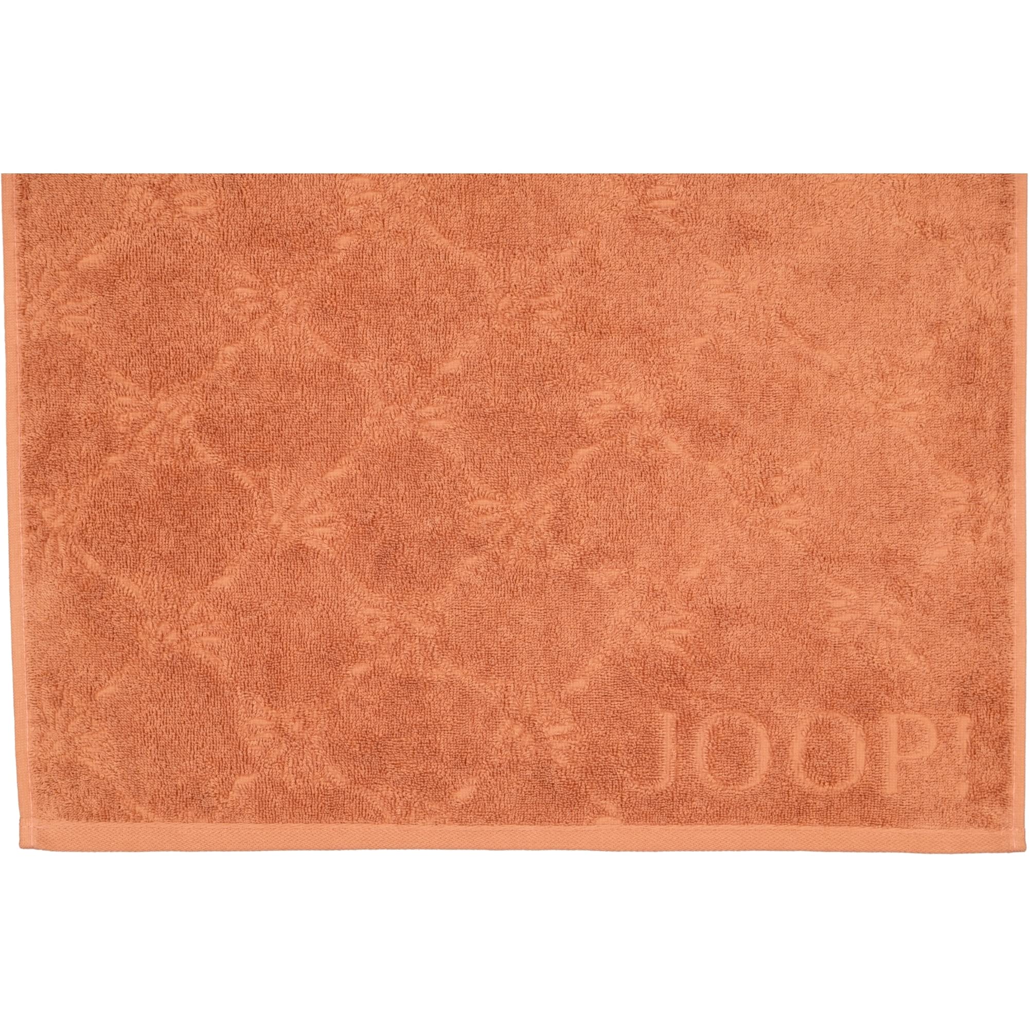 JOOP! Ręcznik kąpielowy Uni Cornflower 1670 | 384 miedziany - 80 x 150 cm