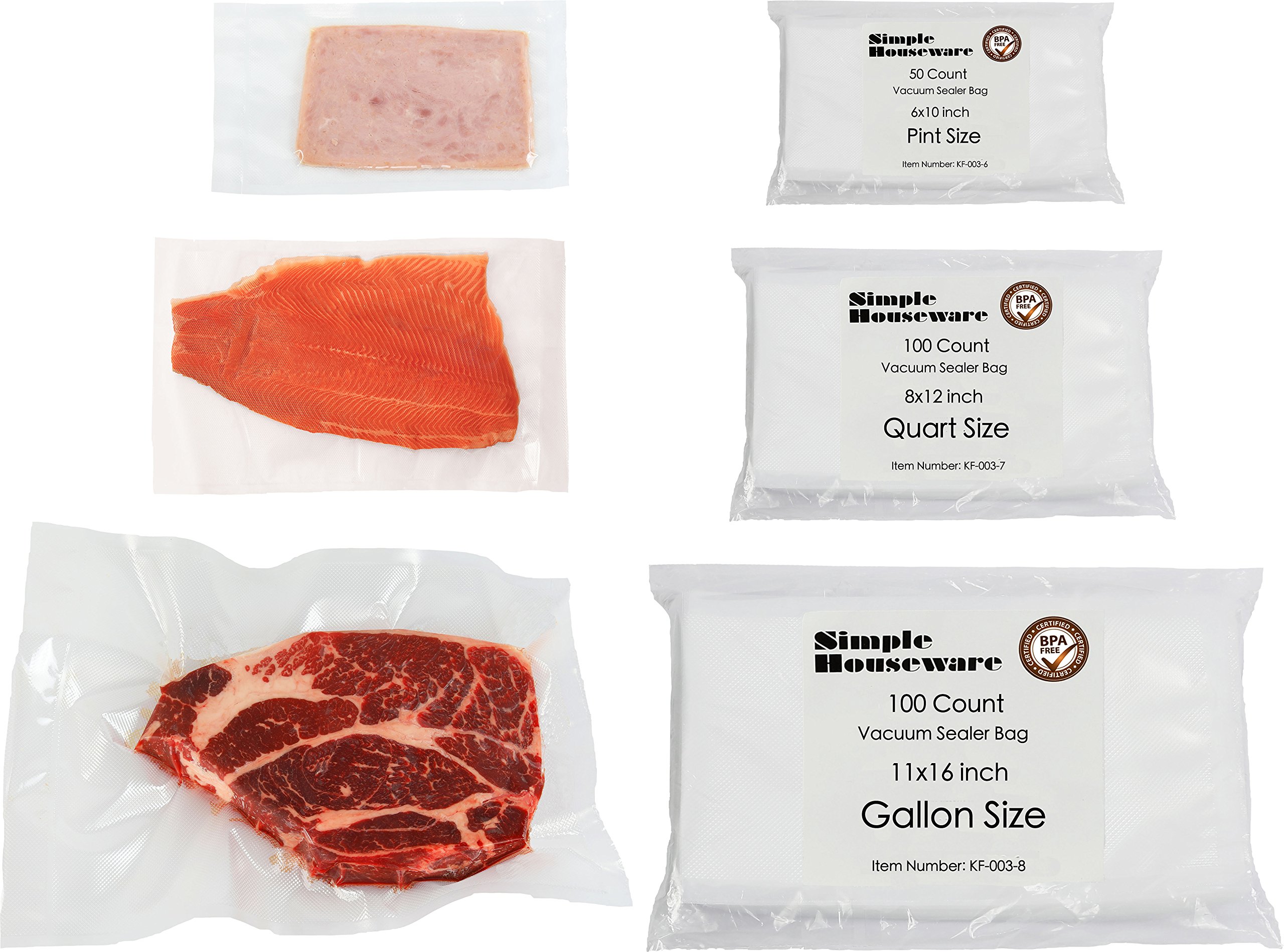 pint size vacuum sealer bags
