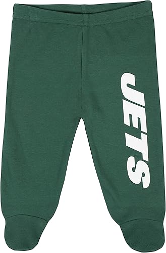 Miniatura 65 de Gerber Conjunto de regalo unisex de pantalón y body con pies de equipo de la NFL para bebé, Raiders