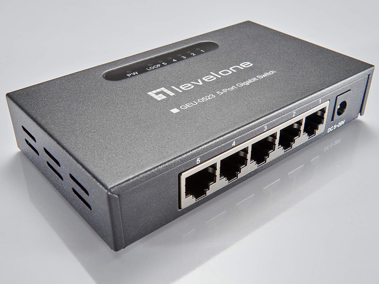 LevelOne GEU-0523 5-Port Gigabit Switch