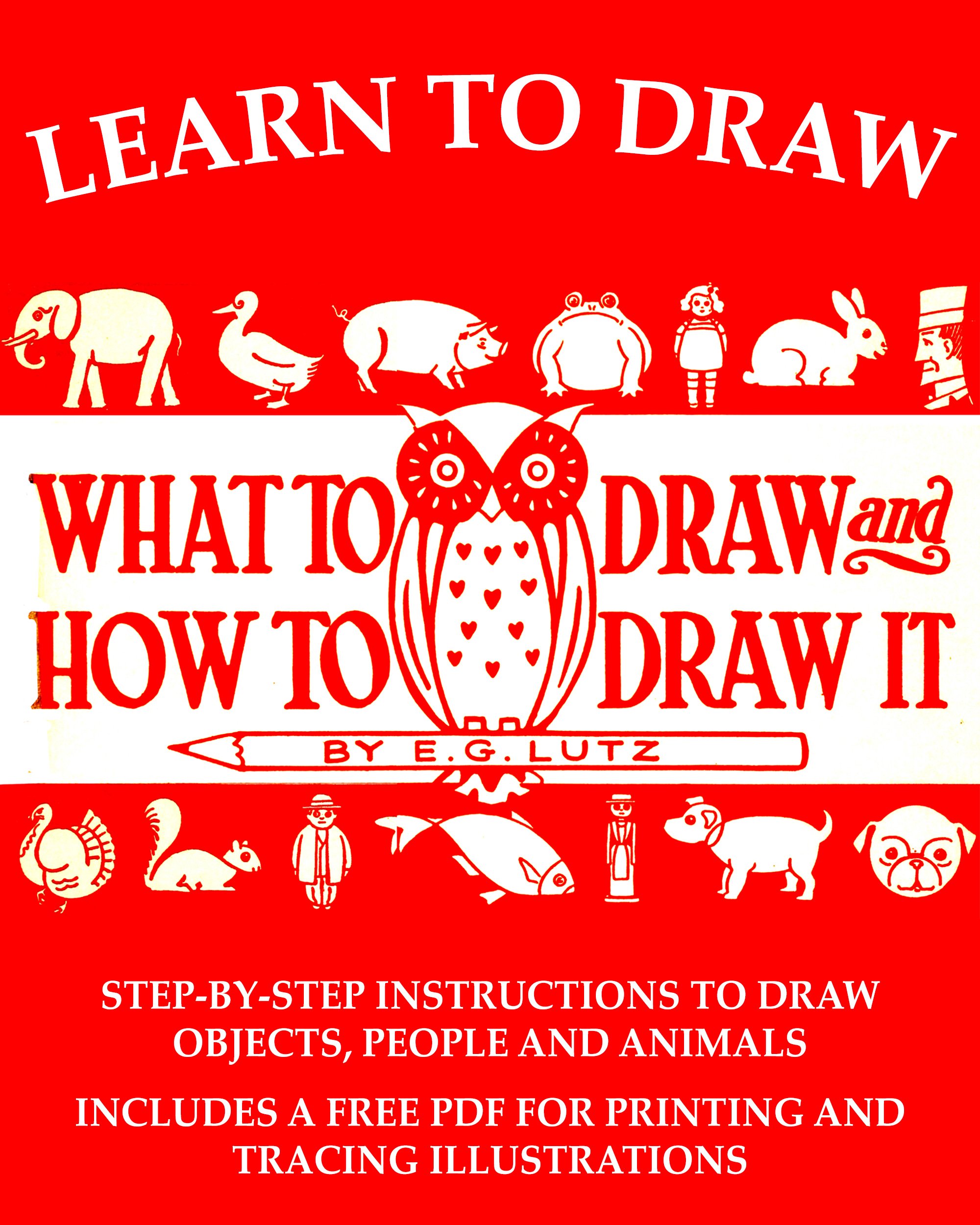 Learn to Draw livre d'apprentissage du dessin classique en anglais pour débutants