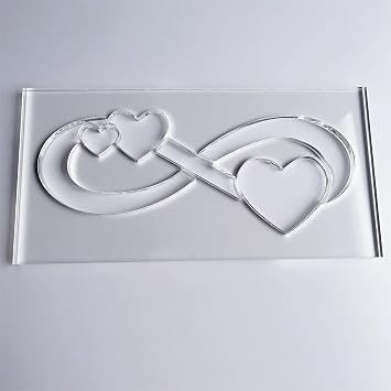 Infinity Router Template, Clear Acrylic Template, Router Inlay Template, Woodworking Router Template