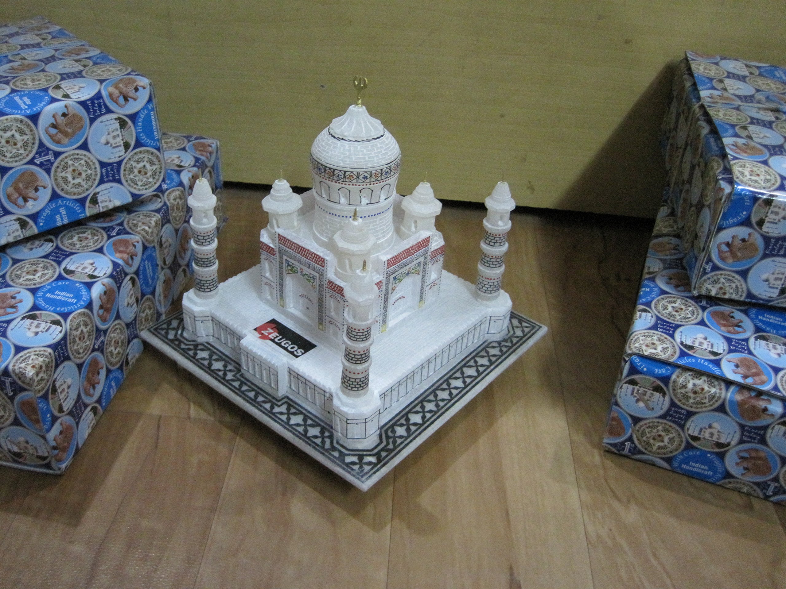 craftslook 6"inch Italian Marble Taj Mahal Replica