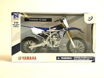 Amazon.com: New-Ray Motorcycle Yamaha YZF 450 2017 Miniature