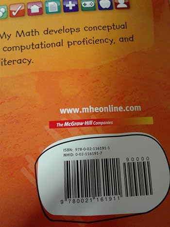 McGraw-Hill My Math, Grade 3, Student Edition, Volume 2