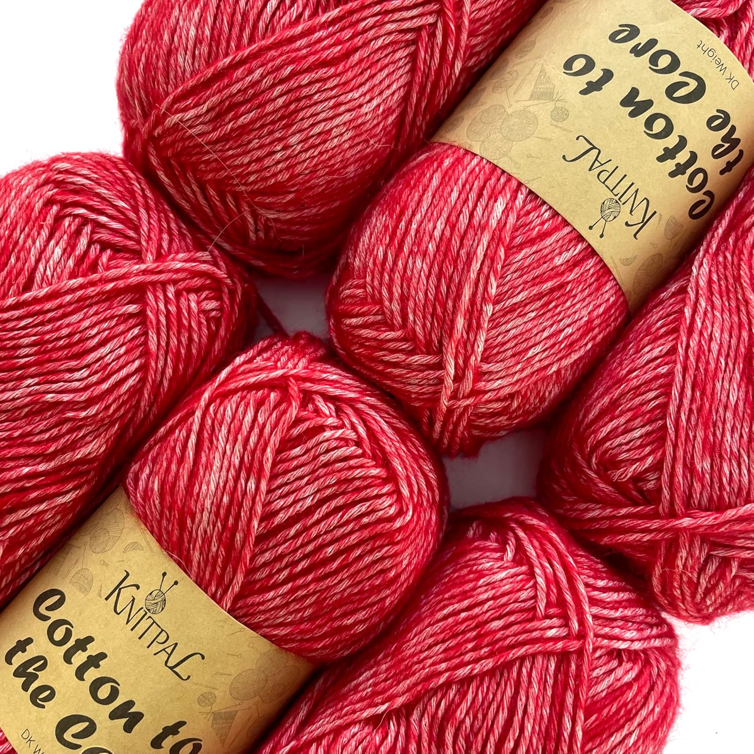 Cotton to The Core Knit & Crochet Yarn, Soft for Babies