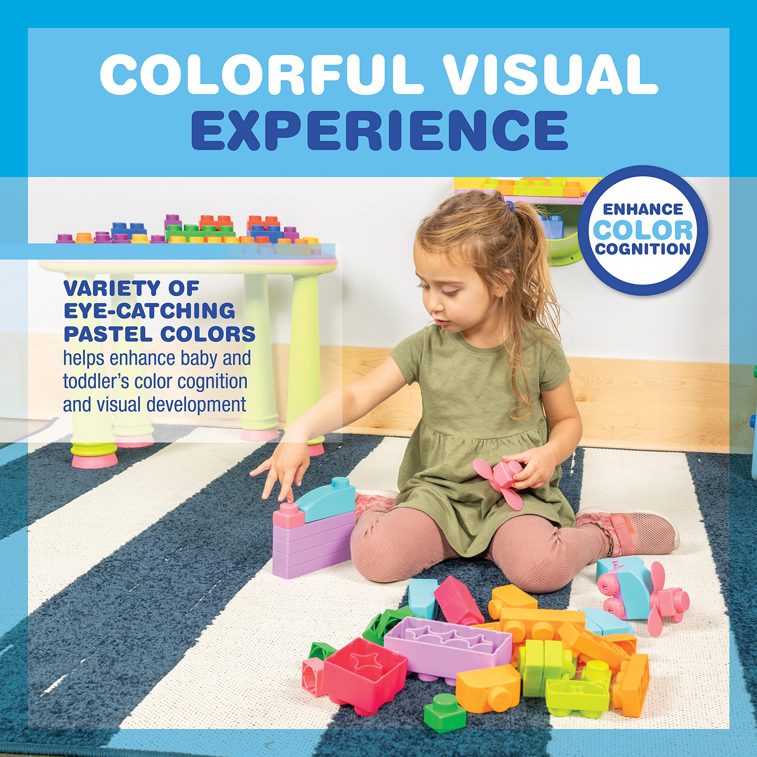 Snapklik.com : UNiPLAY Plus Soft Building Blocks Creativity Toy ...