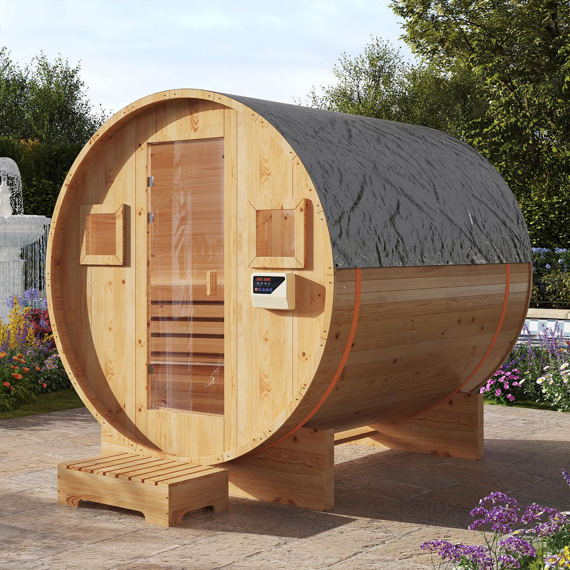 Breezestival Outdoor Sauna 4-6 Person