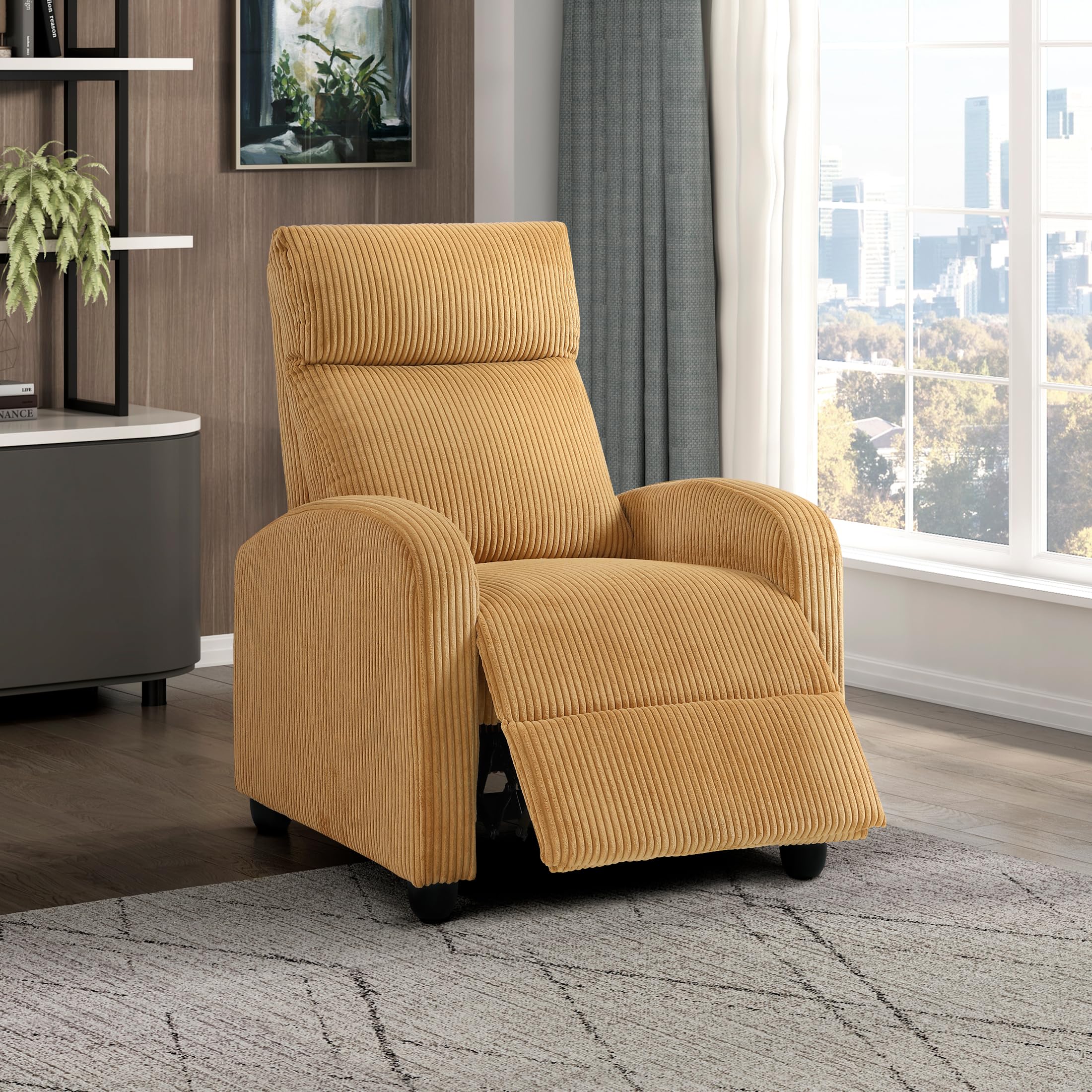Lexicon Corduroy Pushback Recliner