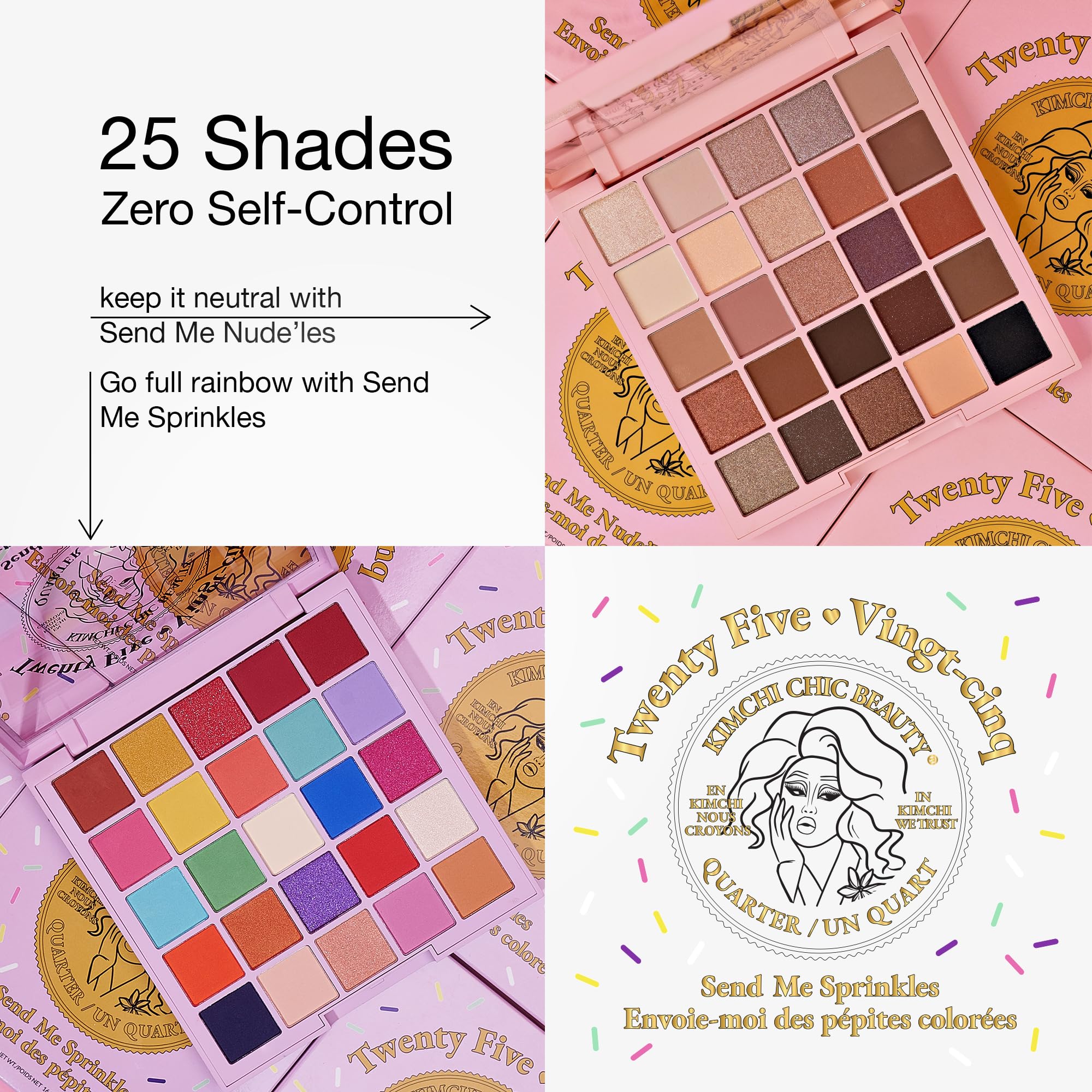 Amazon.com : KimChiChic Beauty Twenty Five Eyeshadow Palette - 25