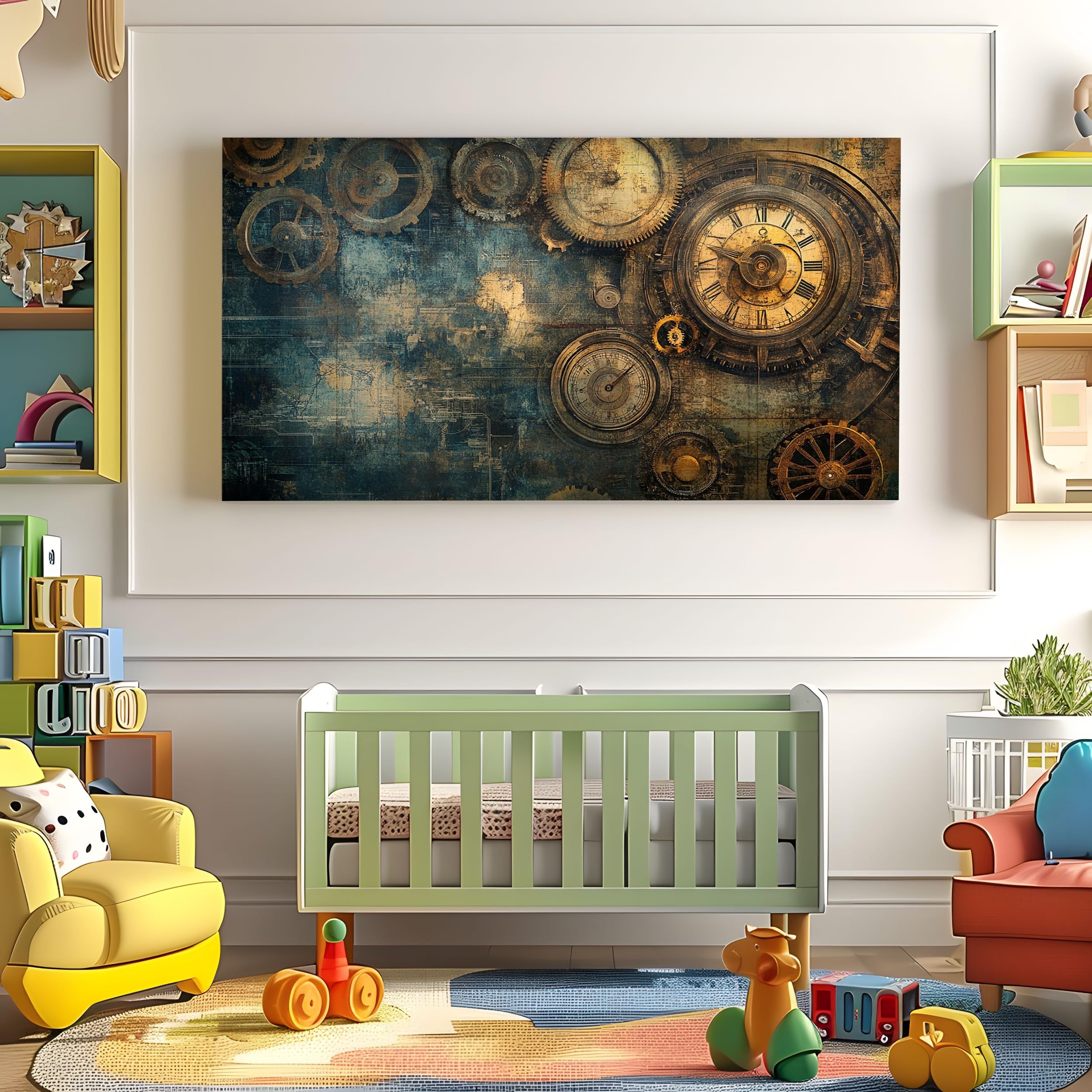ZORYAN Quadro Moderno Camera da Letto Senza Cornice 70x140cm