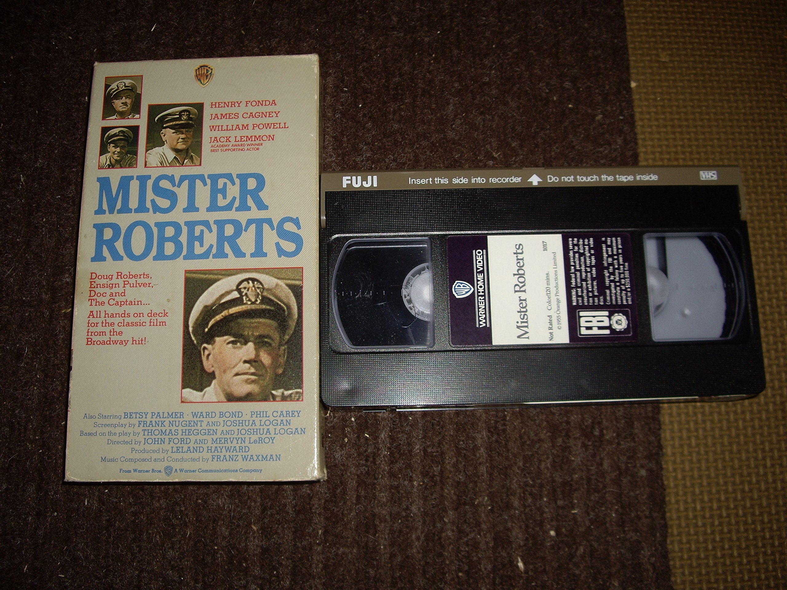 Mister Roberts VHS para revivir la magia del cine clásico americano