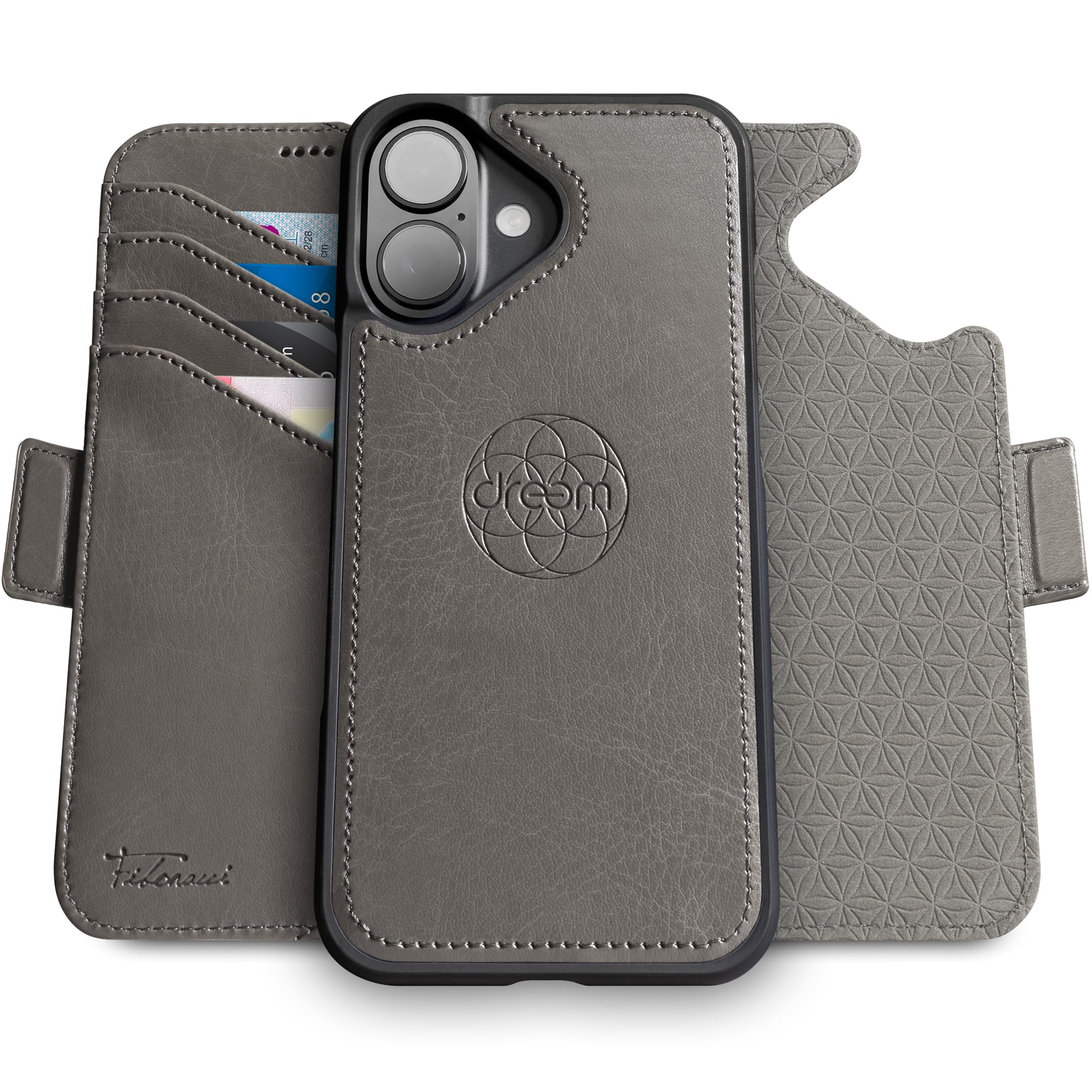 Amazon.co.jp: Dreem iphone 16 plus ケースウォレット、画期的な
